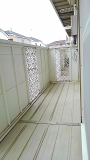 10/21 バルコニー