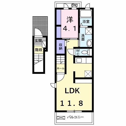 鈴(リン)の間取り