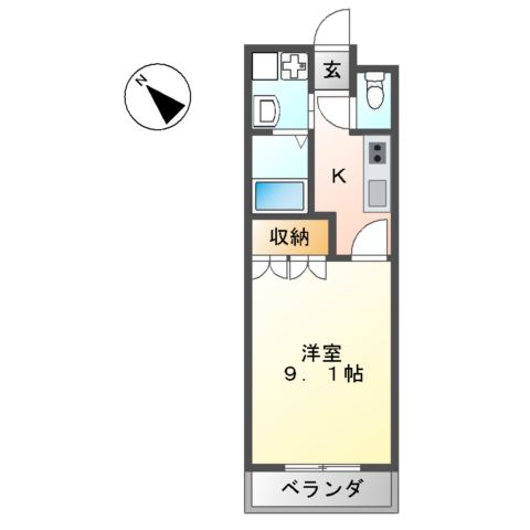 セリオラ湘南の間取り