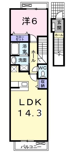 ゴット・ブルーの間取り