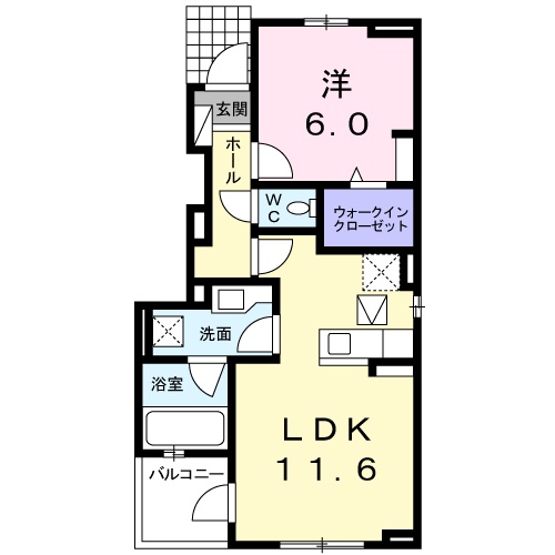 ムーン ストーンの間取り