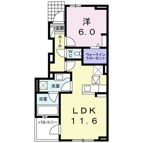 ムーン ストーンの間取り