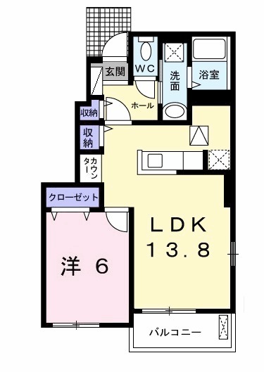 ル・ソレイユの間取り