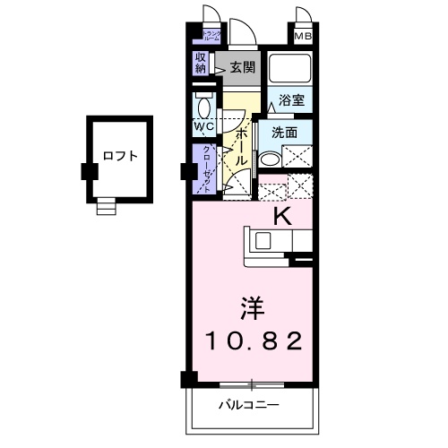 キートス湯山の間取り