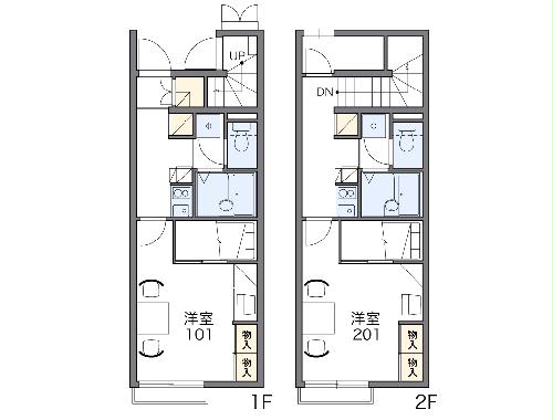 レオパレスキーファーの間取り