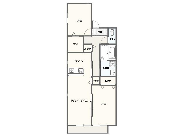 ストーク室町の間取り
