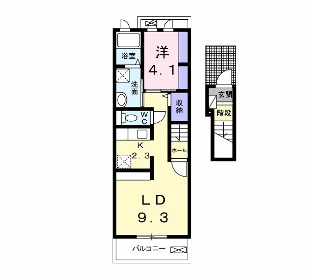 ベルダンディの間取り