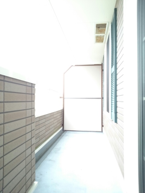 12/24 バルコニー