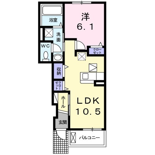 ブリーズ アベニューの間取り