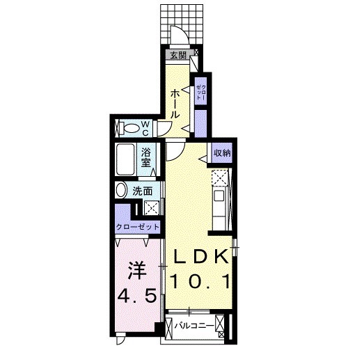 セレノカーサの間取り