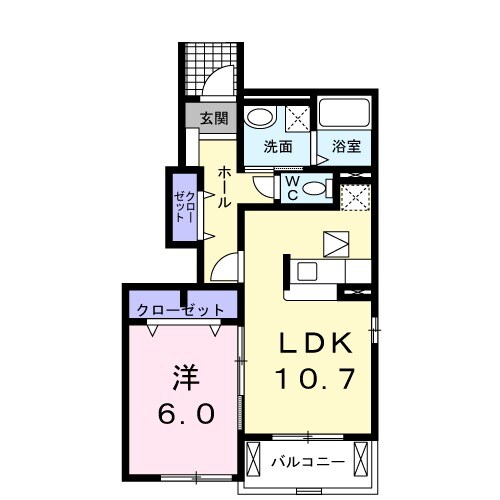 サンレーベンの間取り