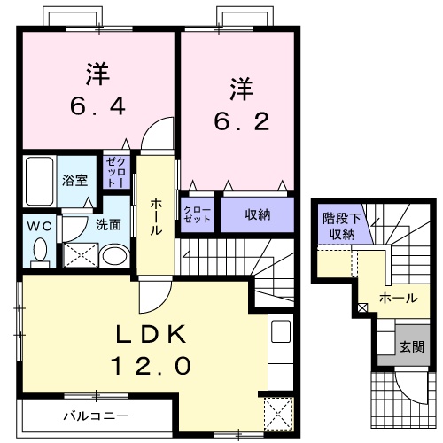 メゾン ミレニアムの間取り