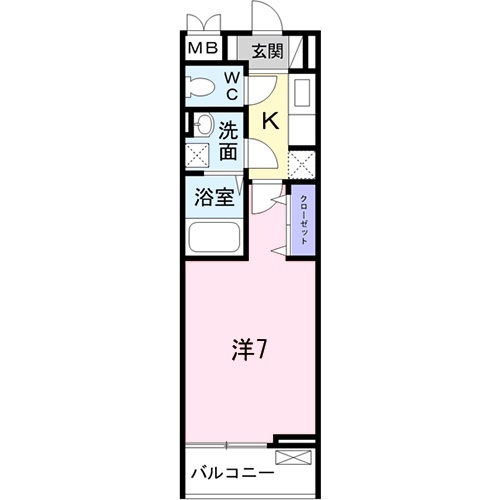 レーヴ習志野の間取り