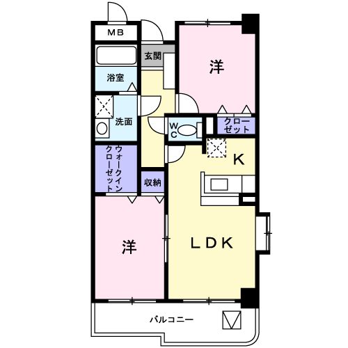 スカイピュア 16の間取り