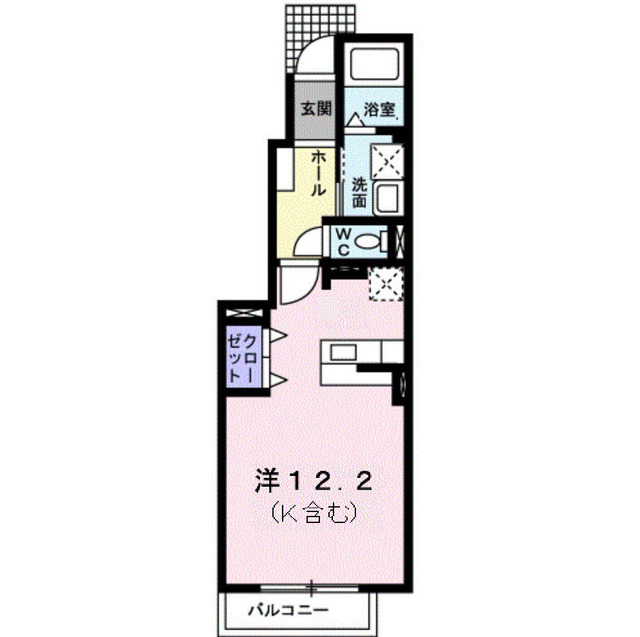 ラフィナートAの間取り