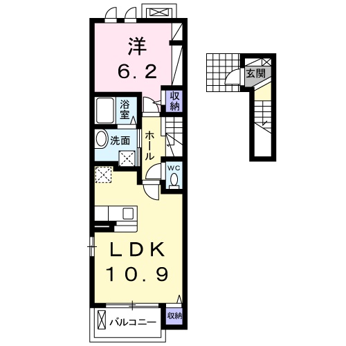 ヒルグランデの間取り