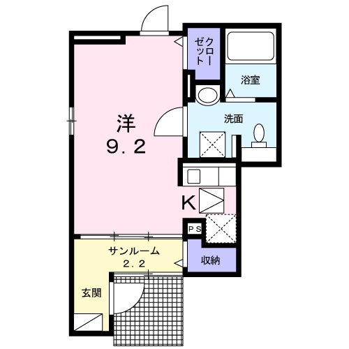 オリヴィエの間取り