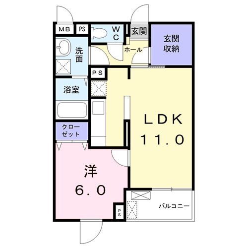 ステイブル日吉の間取り