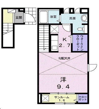 アグレアーブル アンの間取り