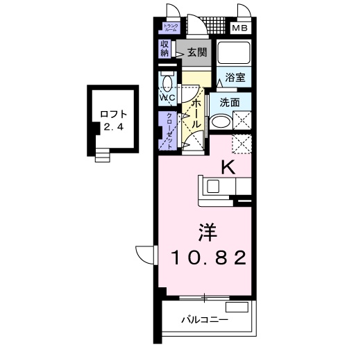 プラネットCの間取り