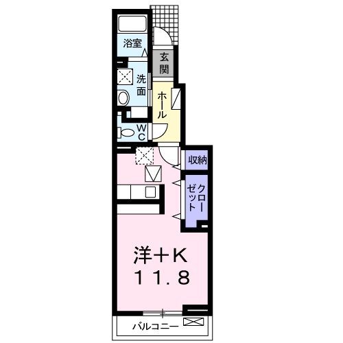 フリシュMの間取り