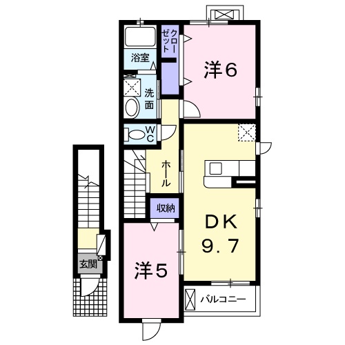 パーチェの間取り
