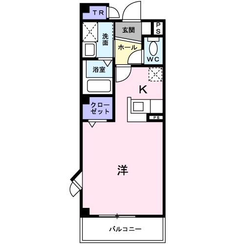 アンソレイエの間取り