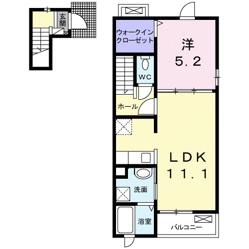ヴィレッタの間取り