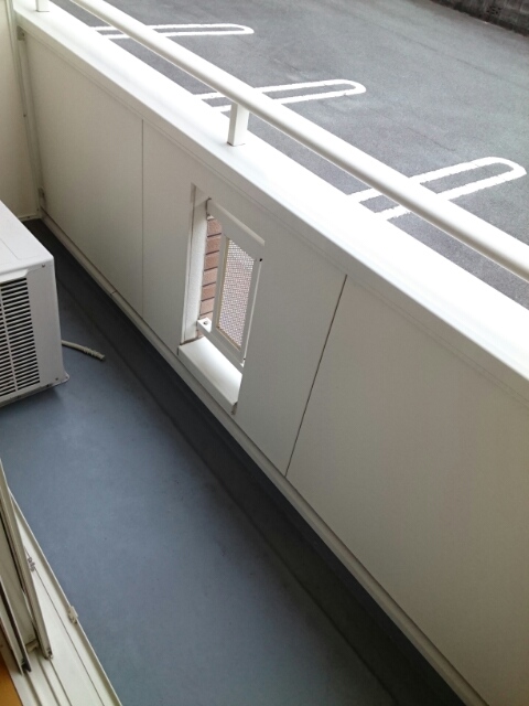 12/17 バルコニー