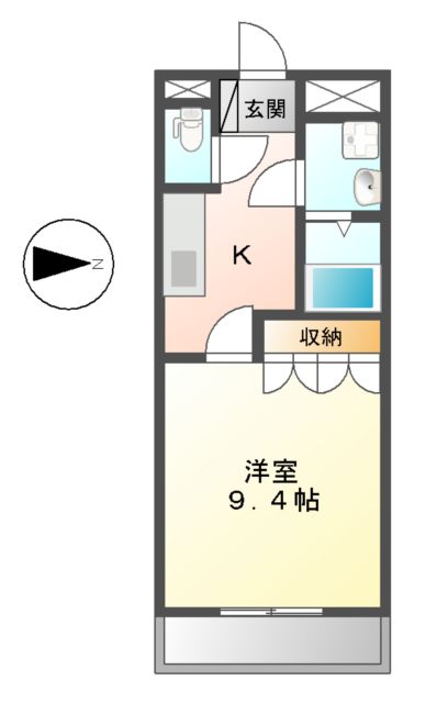 ソフィアSAORIの間取り