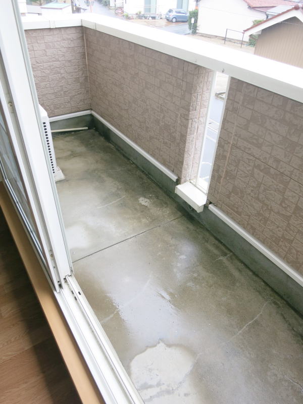 12/24 バルコニー