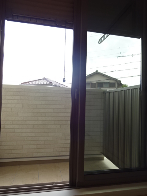 12/24 バルコニー