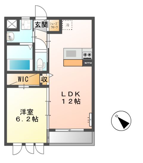 ボルーナⅠの間取り