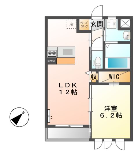 ボルーナⅠの間取り