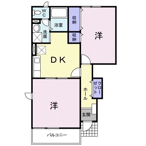ドムス・アミーゴⅠの間取り