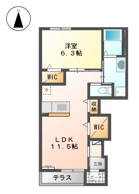 ハレクラニの間取り