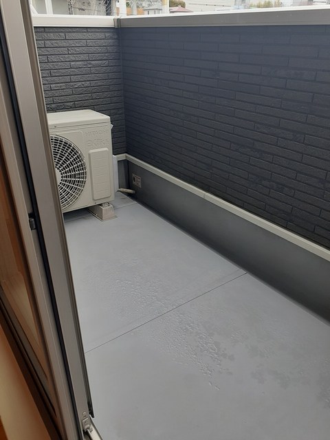 12/26 バルコニー