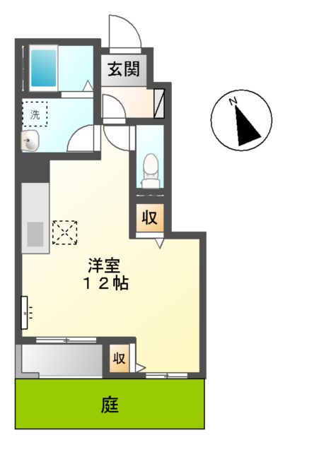 アビタシオン高上の間取り