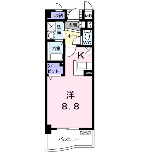 花水木Iの間取り