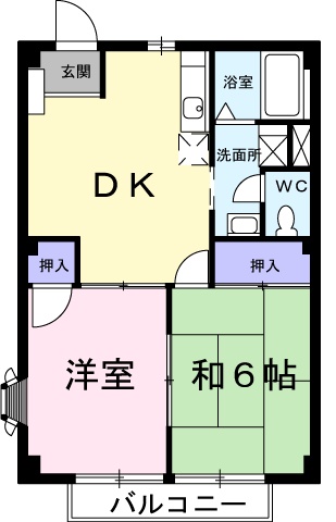 フォーシティ小川の間取り