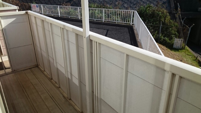 12/20 バルコニー