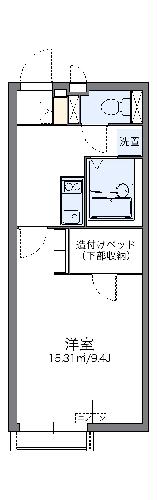 レオネクストコスモⅡの間取り