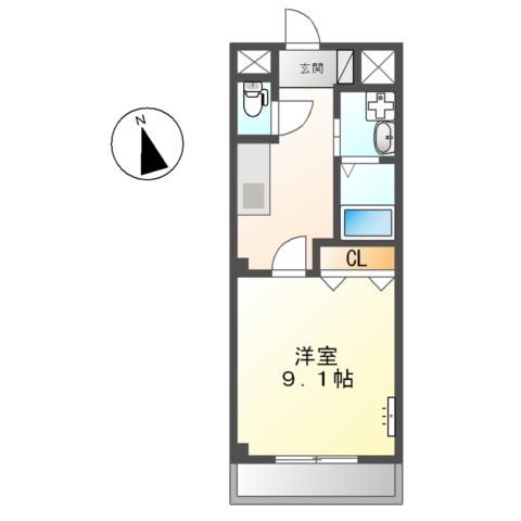 サマセットの間取り