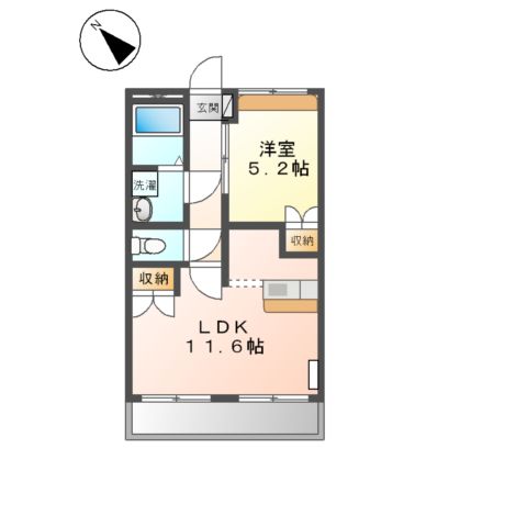 フィオーレ光ヶ丘の間取り