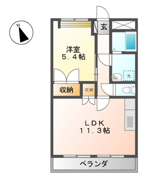 ラベンダー湘南の間取り