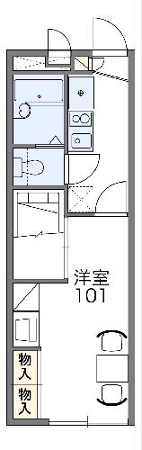 レオパレス幕張本郷の間取り