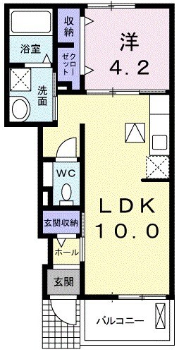グリーンビュウの間取り