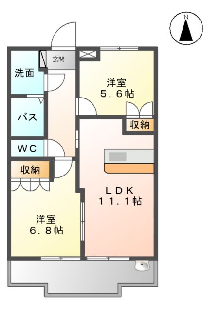プレミエの間取り