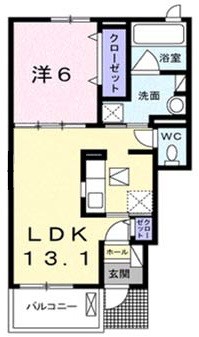 アーサーアッシュの間取り