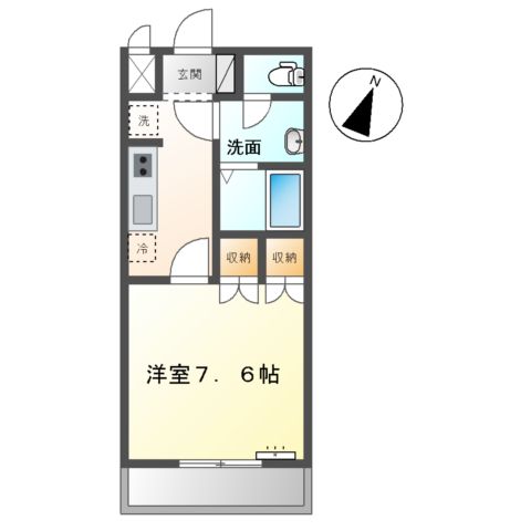 クレストBの間取り